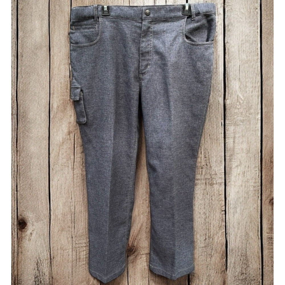 Haband Pants Fit Forever Men's Size 38x28 Grunge Skater Hipster Rocker Vintage